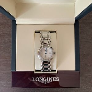 Longines PrimaLuna 30mm Diamond Women's Watch L8.112.0.87.6